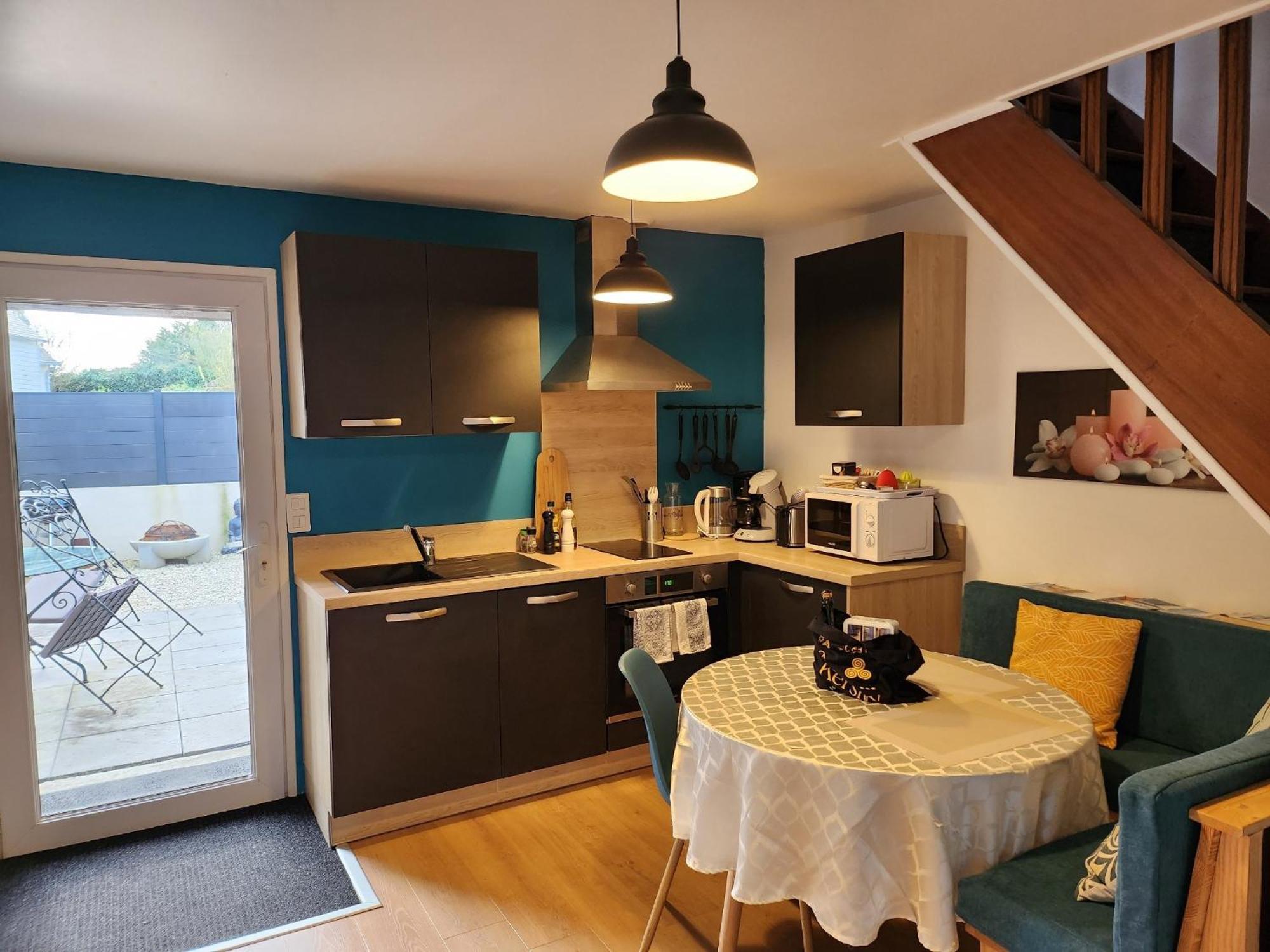 Gite Merlin Spa Privatif Et Sauna Trélévern Exteriör bild